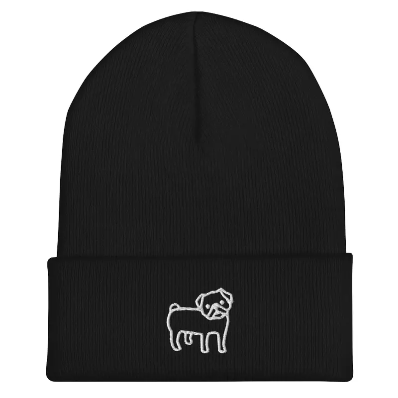 Pug beanie 