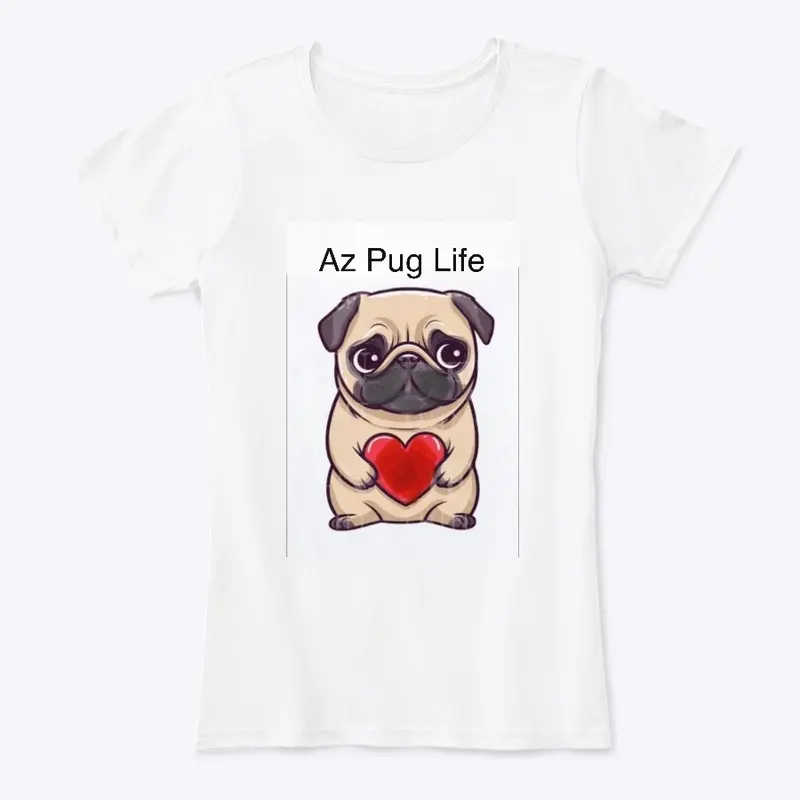 Red Az pug hugs