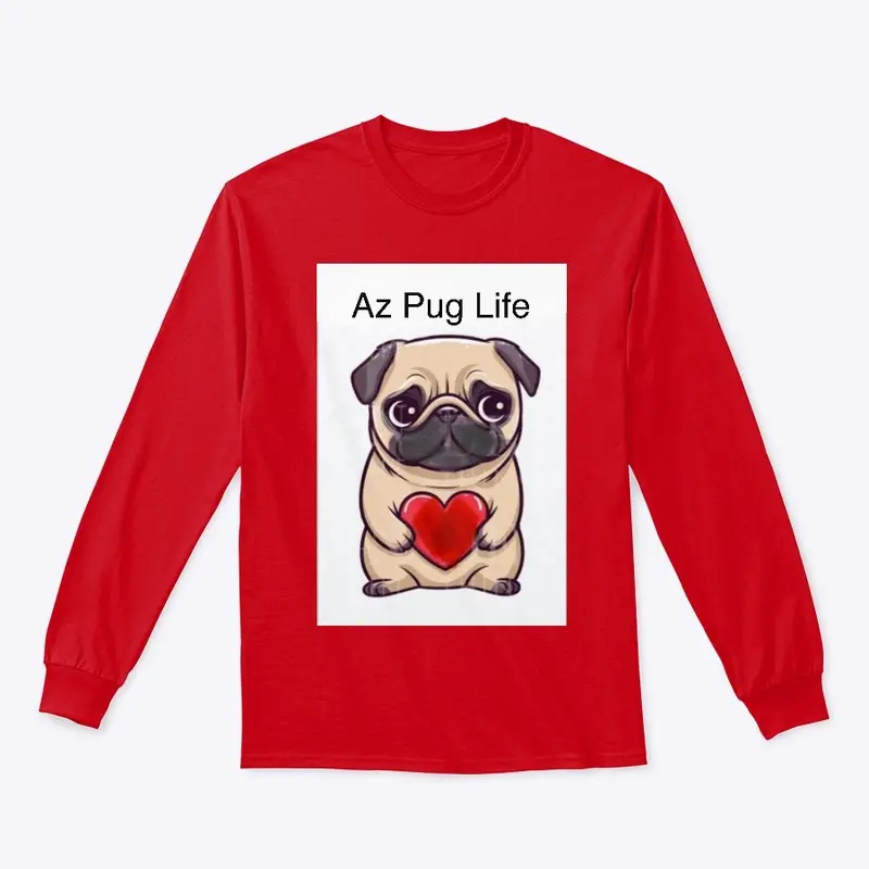 Pug life red 