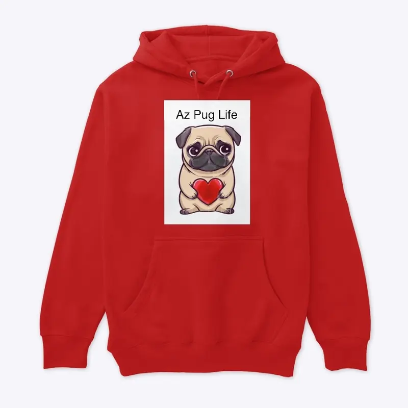 Red Az pug hugs